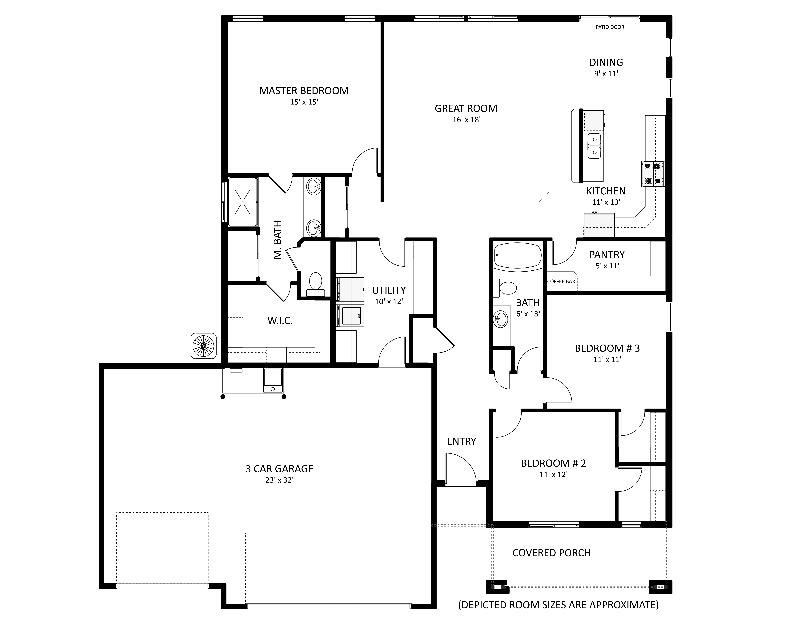 Lewiston Floorplan